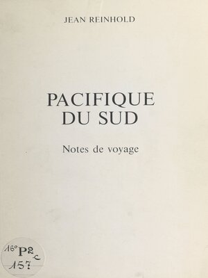 cover image of Pacifique du Sud